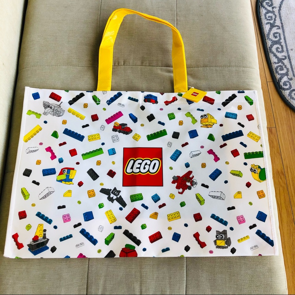 Lego reusable tote